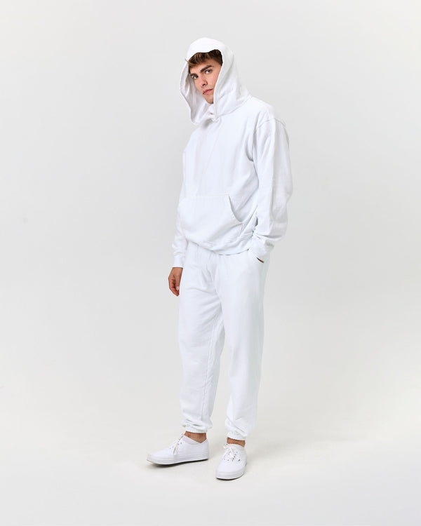 Blank hoodies top and sweatpants